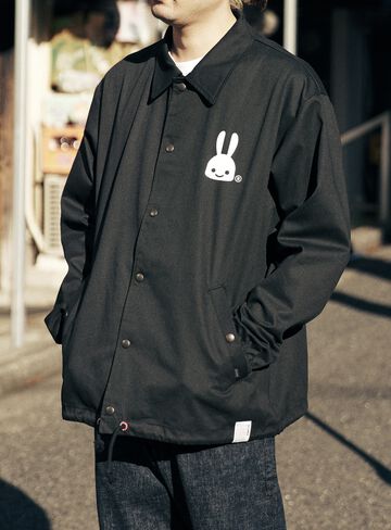 Twill Coach Jacket Hachitaro,, small image number 8