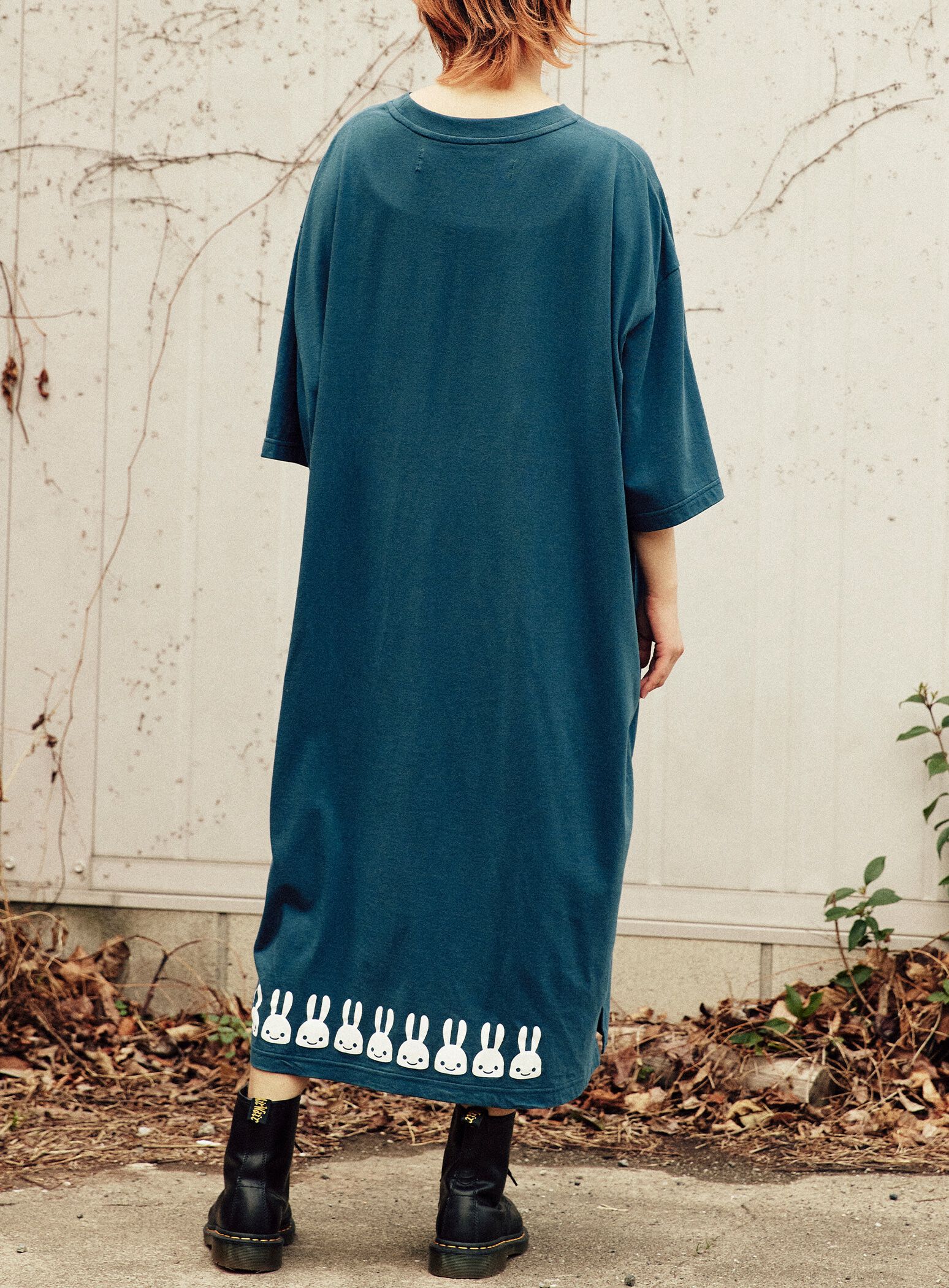 Wide Jersey Dress