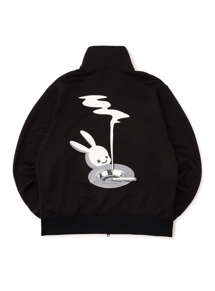 Stand Zip Jersey: Ashtray and Rabbit,, medium