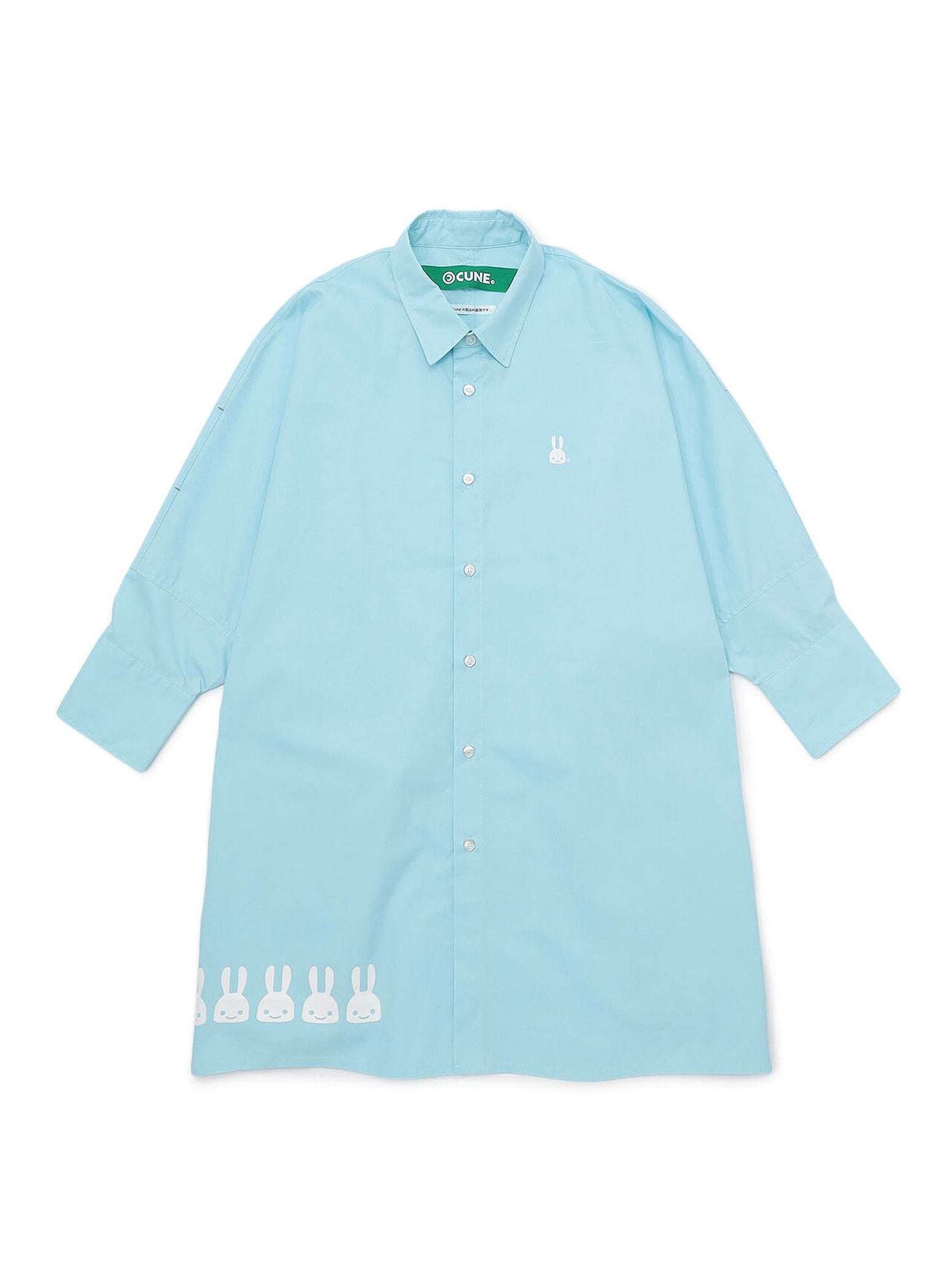 Broadcloth Square Tunic,BLUE, large image number 0