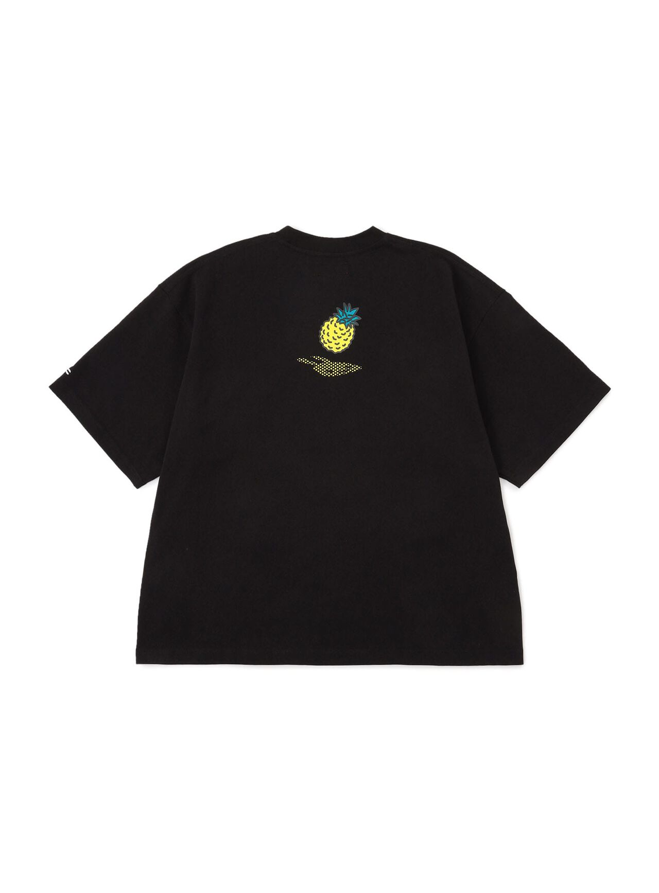 Big Tee Pineapple Volleyball,BLACK, large image number 1