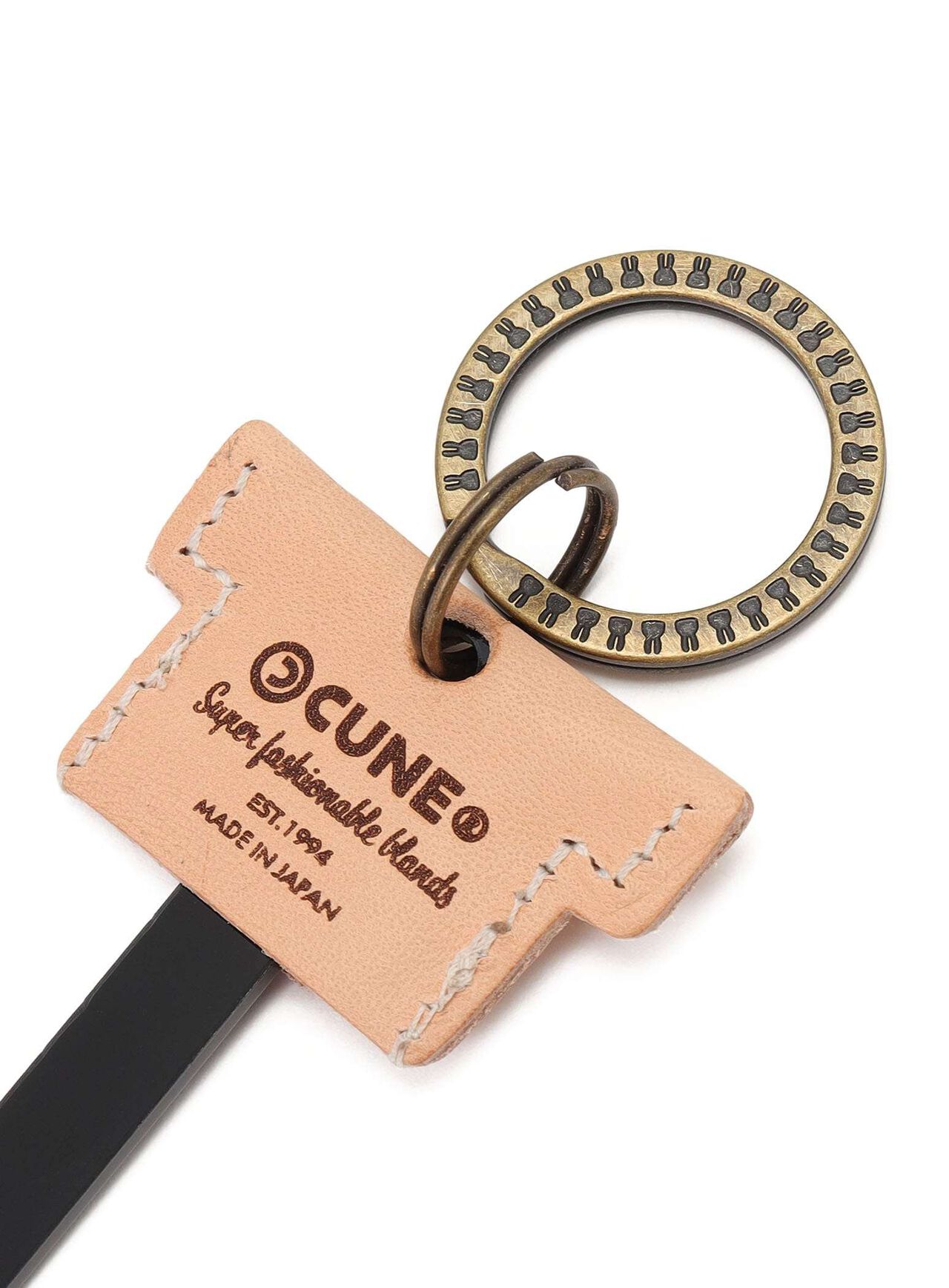 Leather T-Shirt Key,ONE, large image number 4