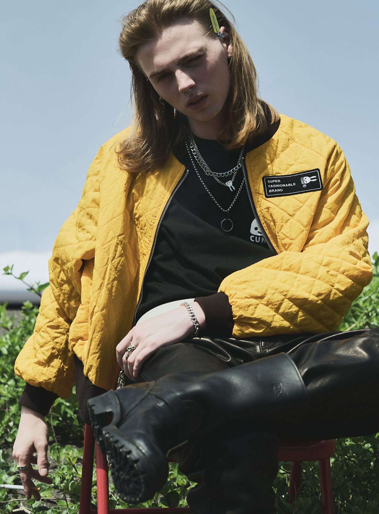 Reversible Quilted Jacket,, large image number 22