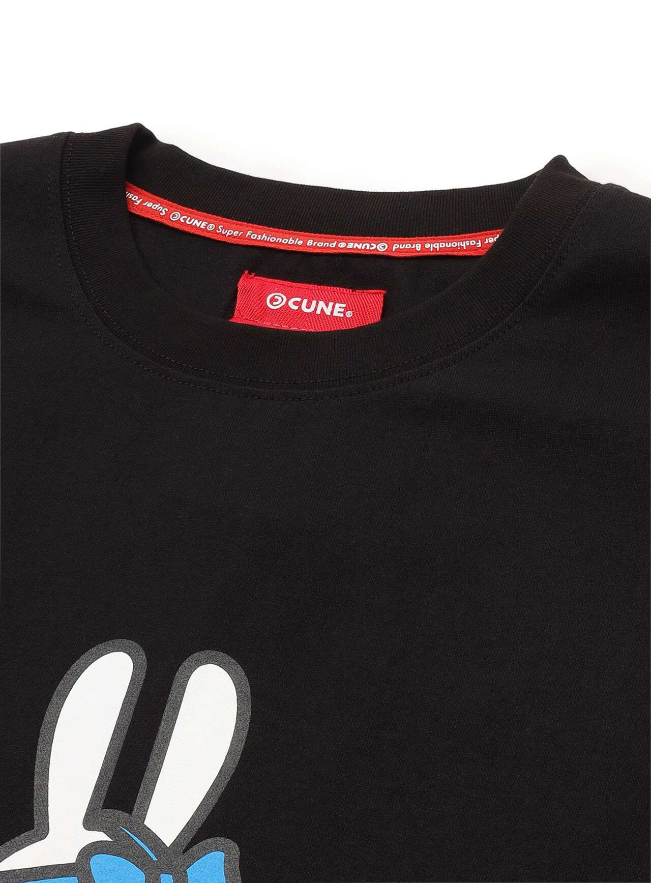 PTGC 2025 WINTER Big Tee with Ribbon,BLACK, large image number 2