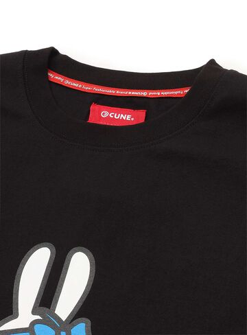 PTGC 2025 WINTER Big Tee with Ribbon,BLACK, small image number 2