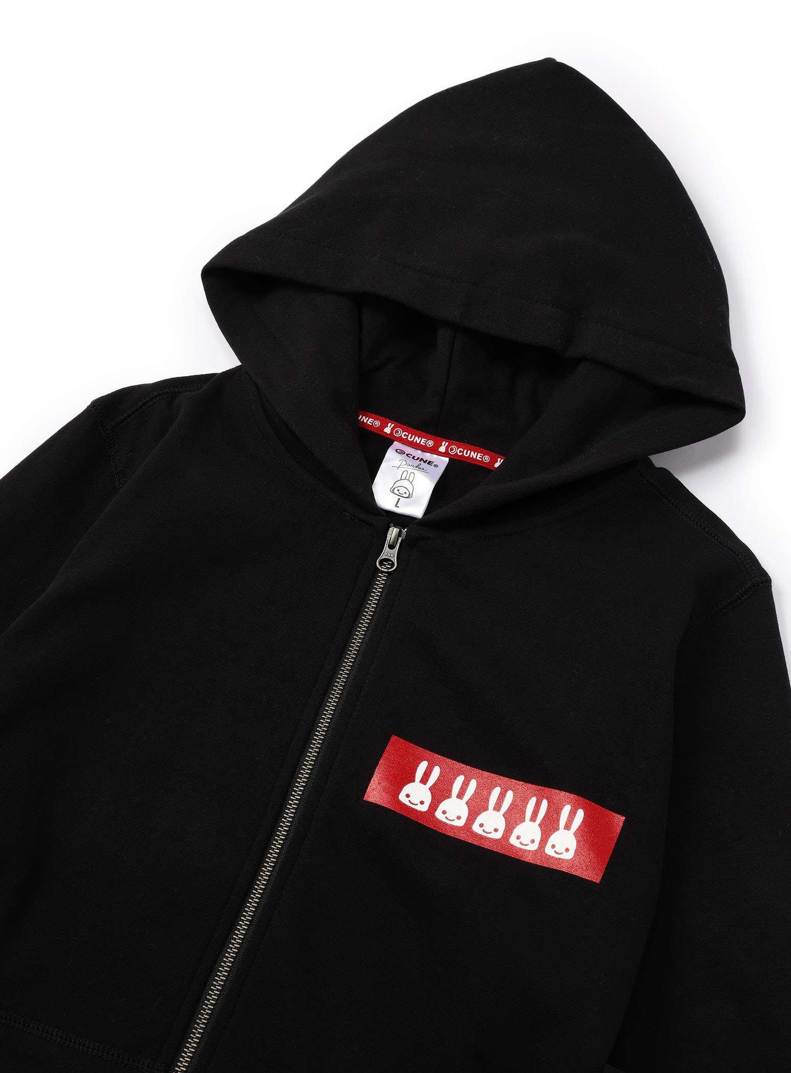 CUNE ZIP PARKA Square Text