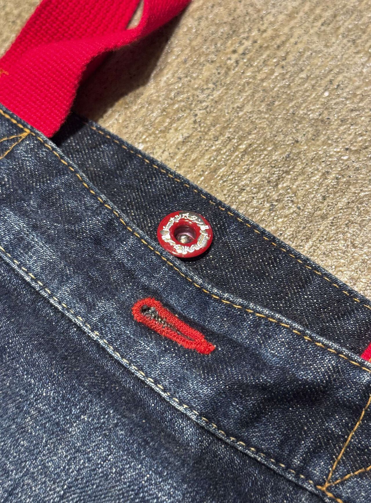 Denim Bag - Size M with Patch B,M, large image number 9