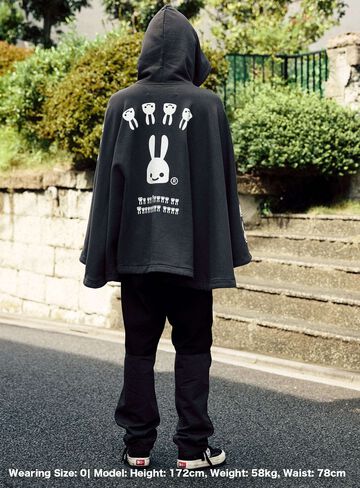 Poncho Parka,C.GRAY, small image number 7