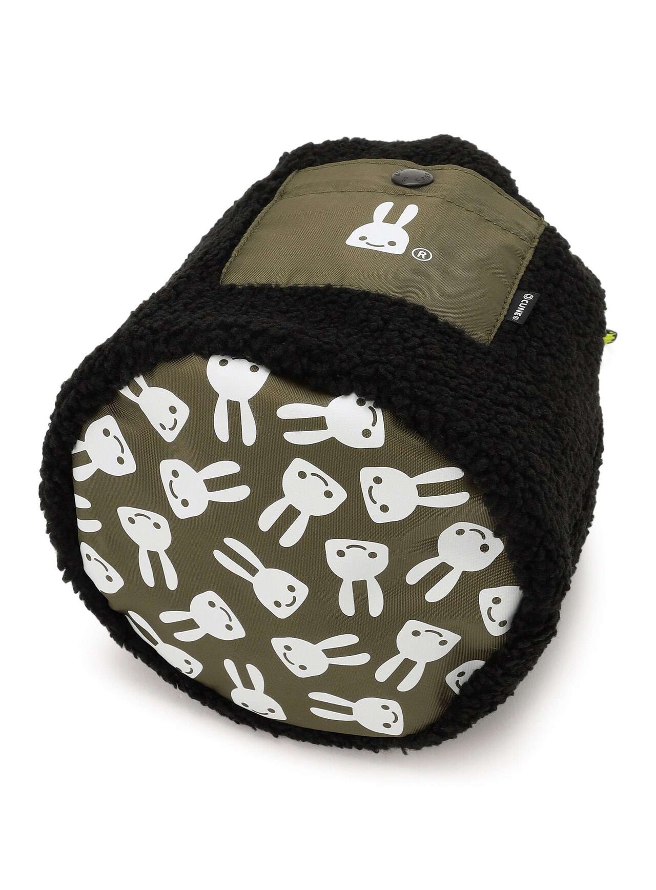 Fuzzy Drawstring Shoulder Bag,ONE, large image number 6