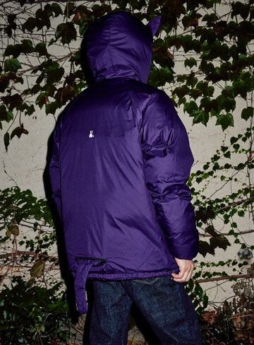 Reversible down jacket with lots of rabbits,, small image number 11
