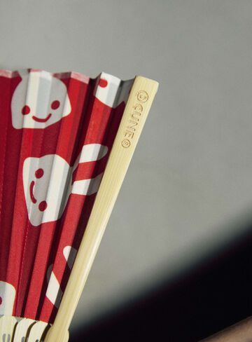 Bamboo and Fabric Fan,ONE, small image number 16