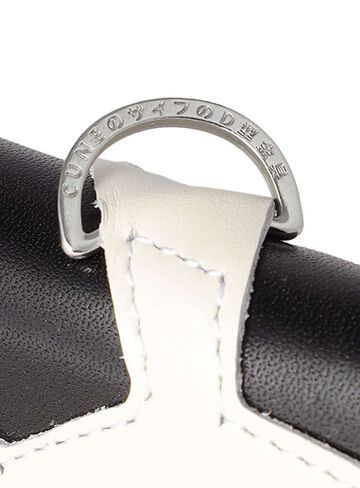 Leather Neck-Hang Multi Case,BLACK, small image number 5