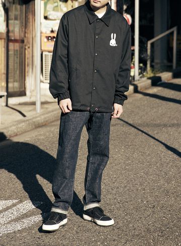 Twill Coach Jacket Hachitaro,, small image number 6