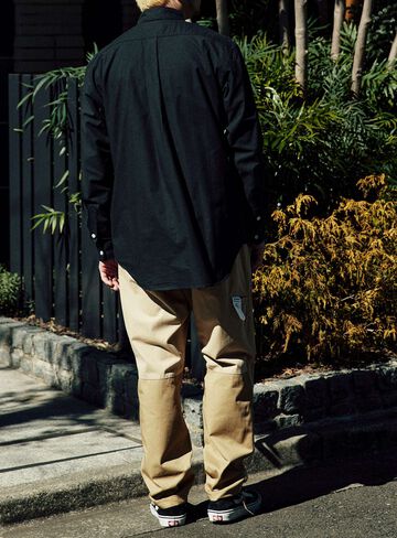 CUNE Relaxed Workwear Button-Down Shirt,, small image number 8