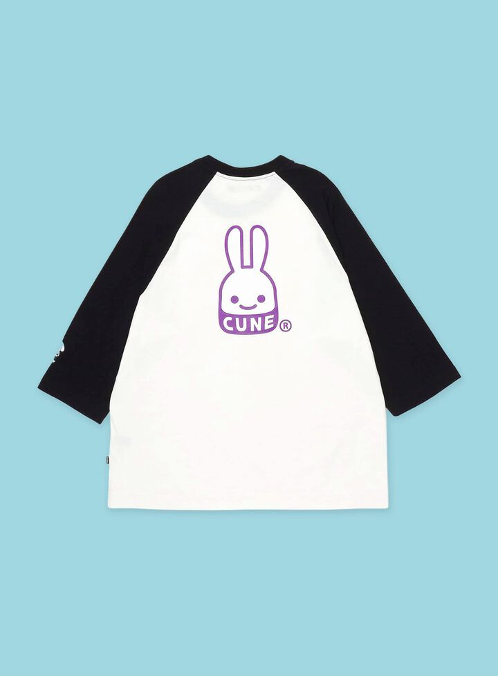 Dog and Human Raglan T-Shirt - CUNE Rabbit,, medium