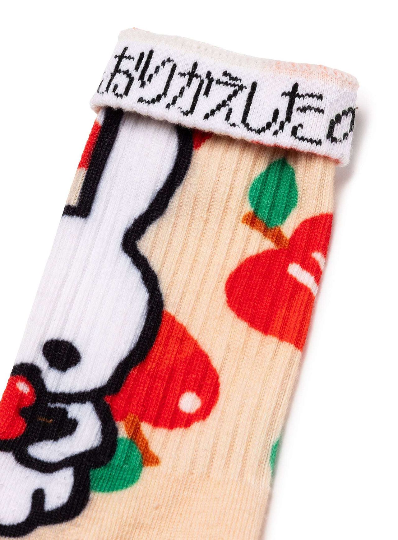Printed Socks Apple,NATURAL, large image number 2