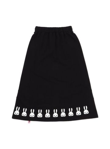 Sweat Skirt,BLACK, small image number 5