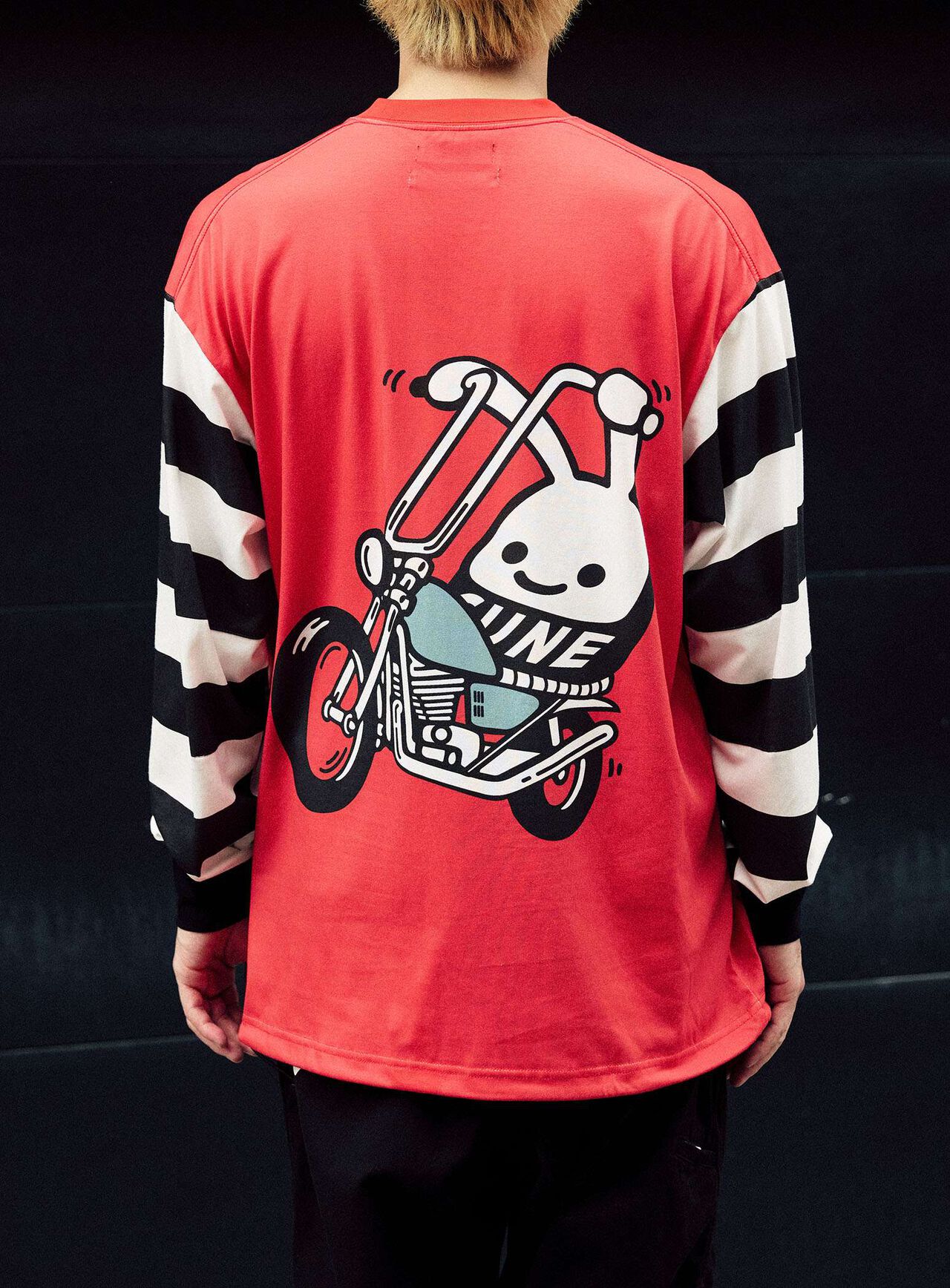 Bunny Custom Bike Long Sleeve T-Shirt,, large image number 13