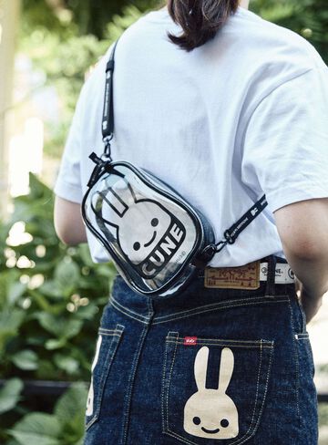 CUNE Rabbit Shoulder Clear Pouch,ONE, small image number 7