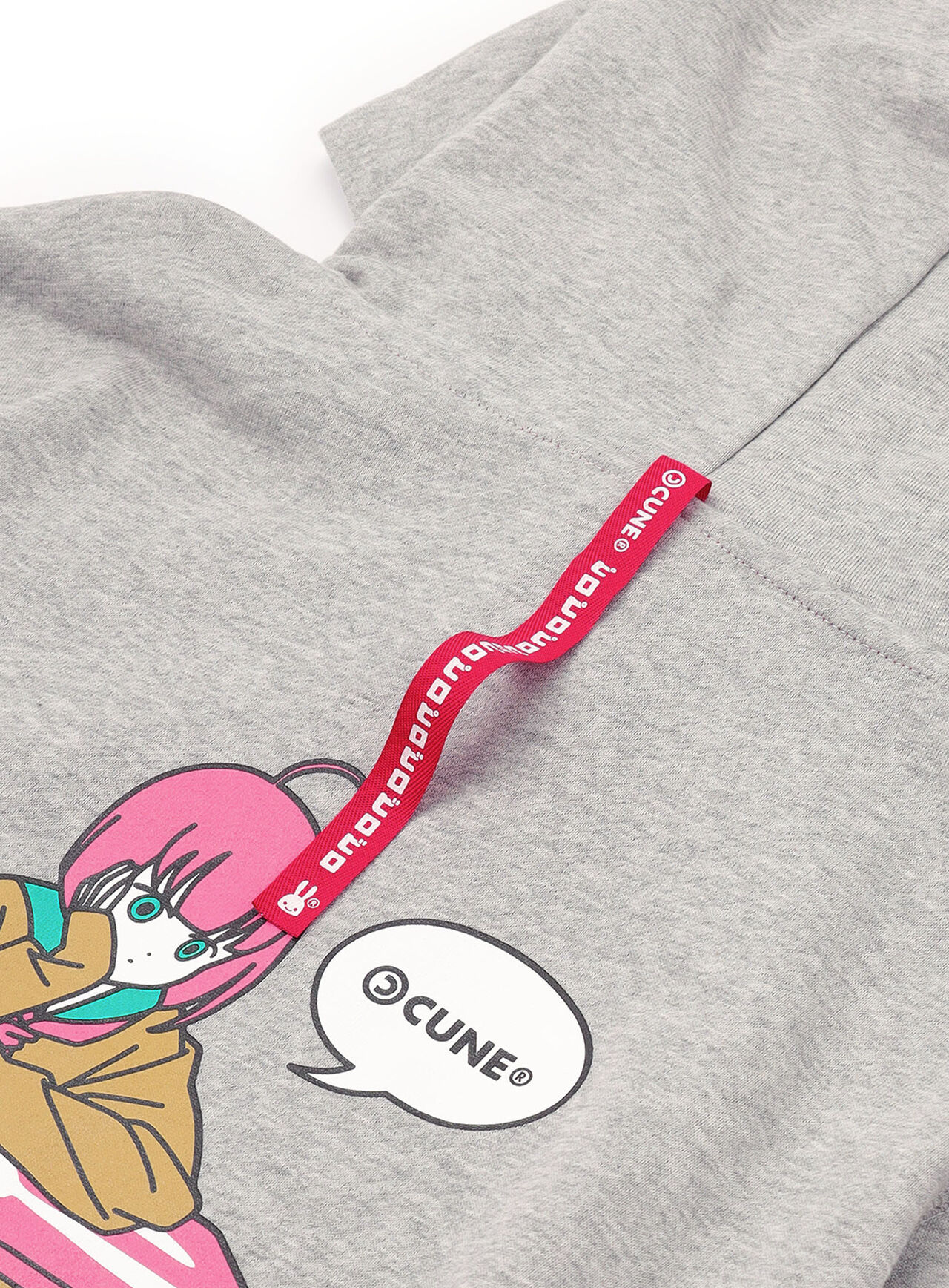 CUNE Pull Parka - Cheek Rest,BLACK, large image number 7