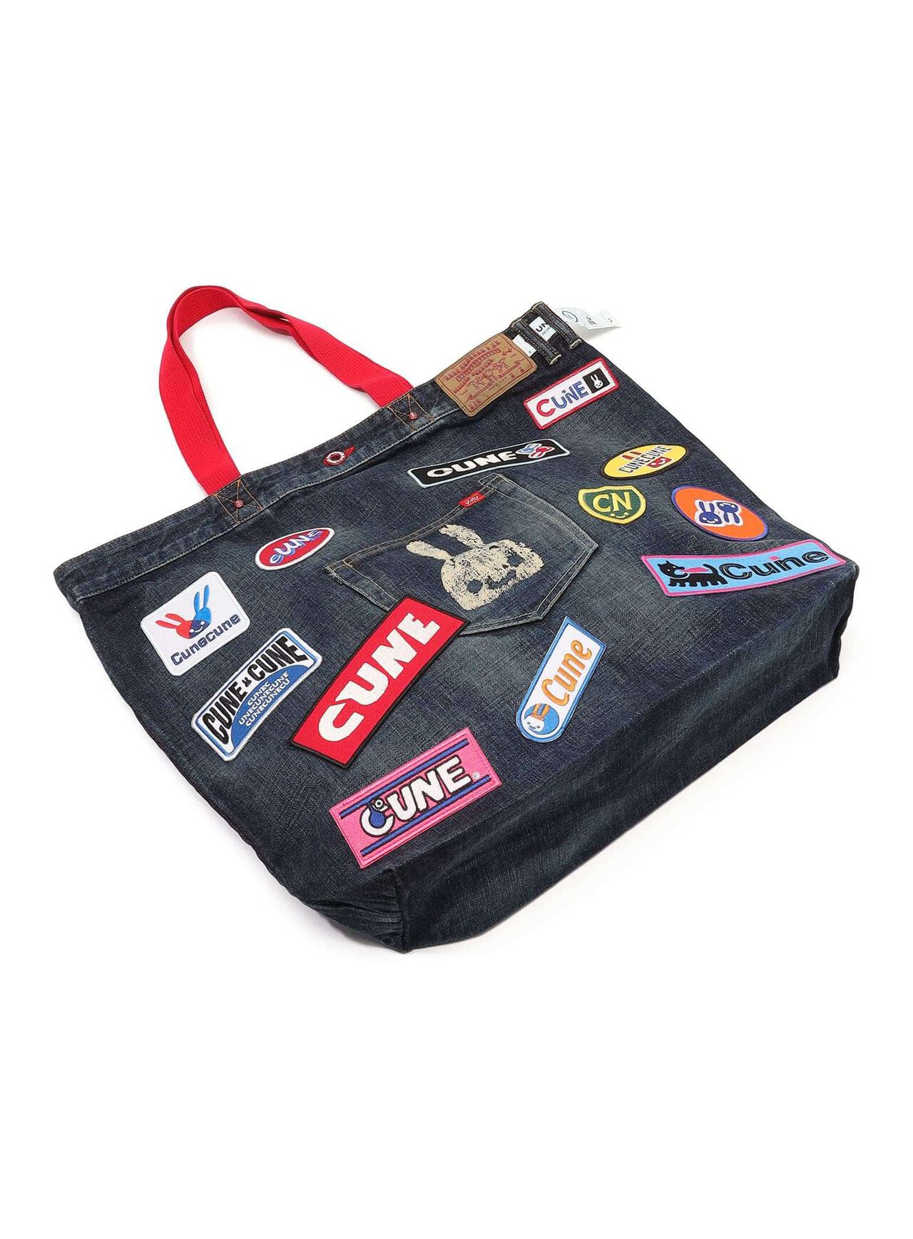 Denim Bag - Large with Patch,L, large image number 2