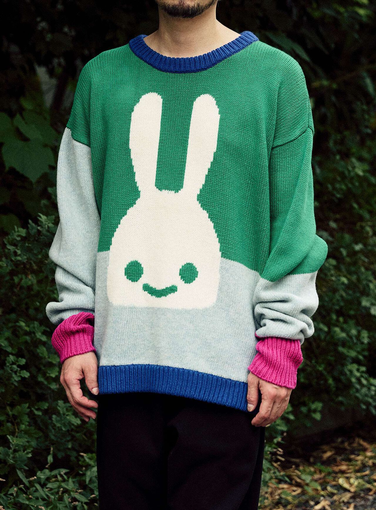 Multicolor Bunny Knit,, large image number 15