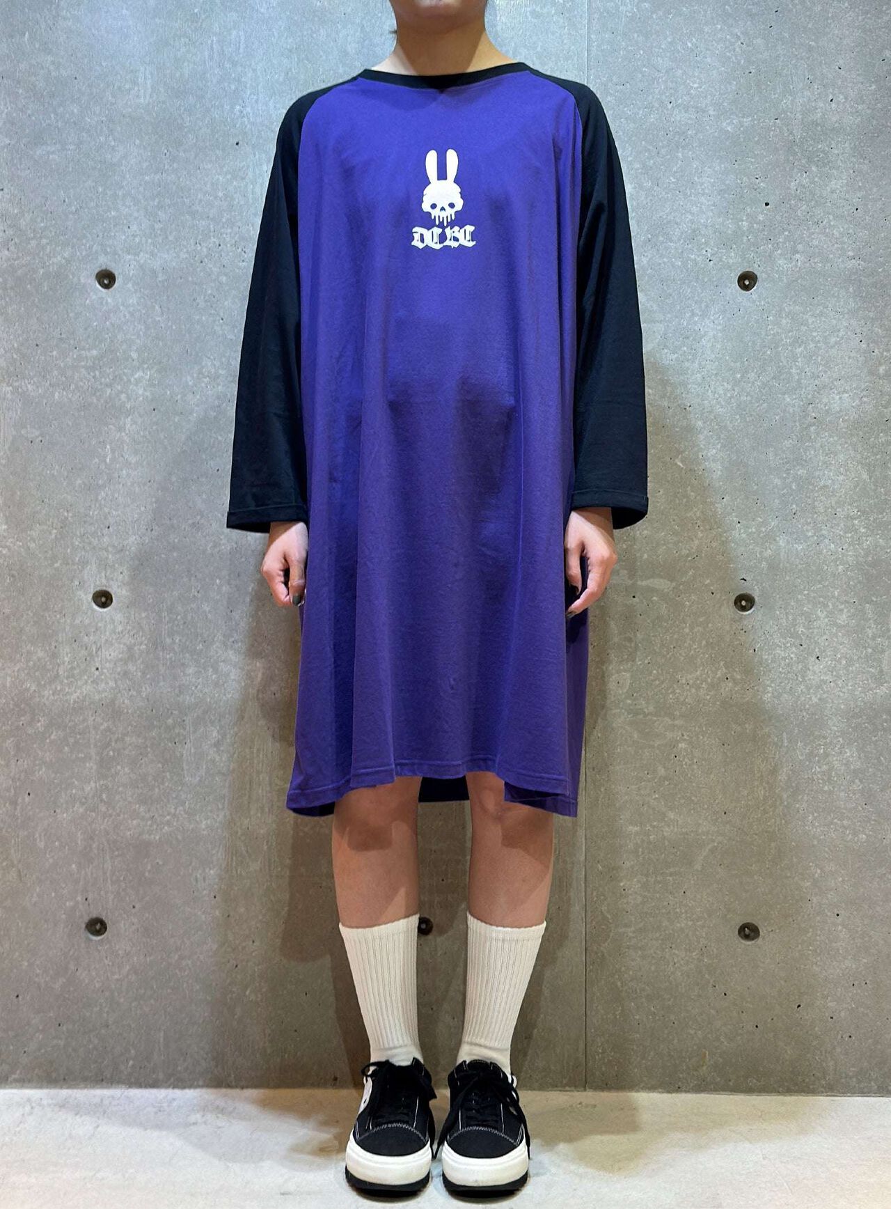 DCBC Raglan Dress,PURPLE, large image number 6