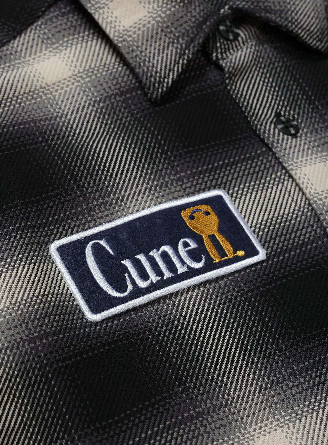 Ombre Check Cotton Shirt,, large image number 4