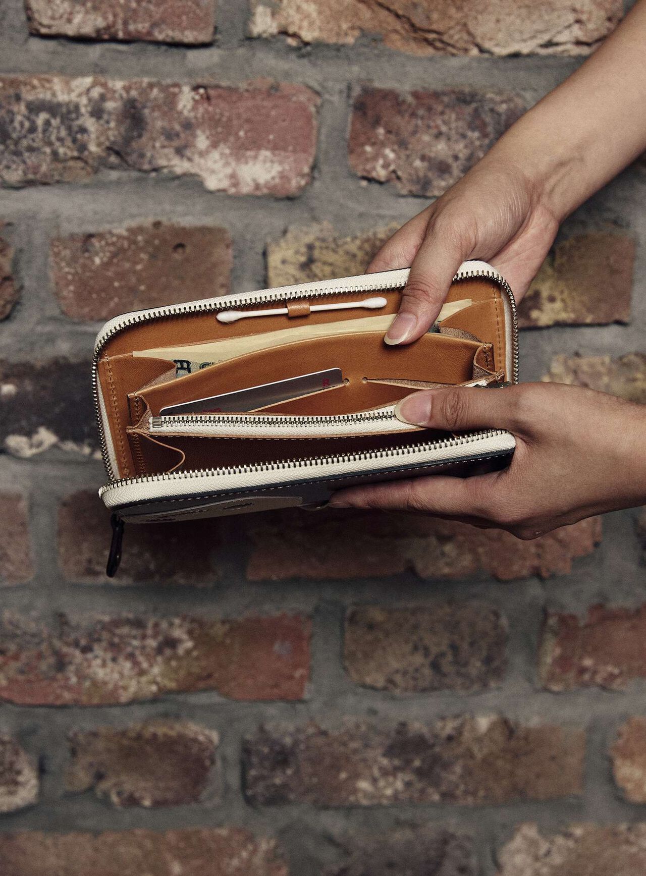 Leather Long Wallet,ONE, large image number 11