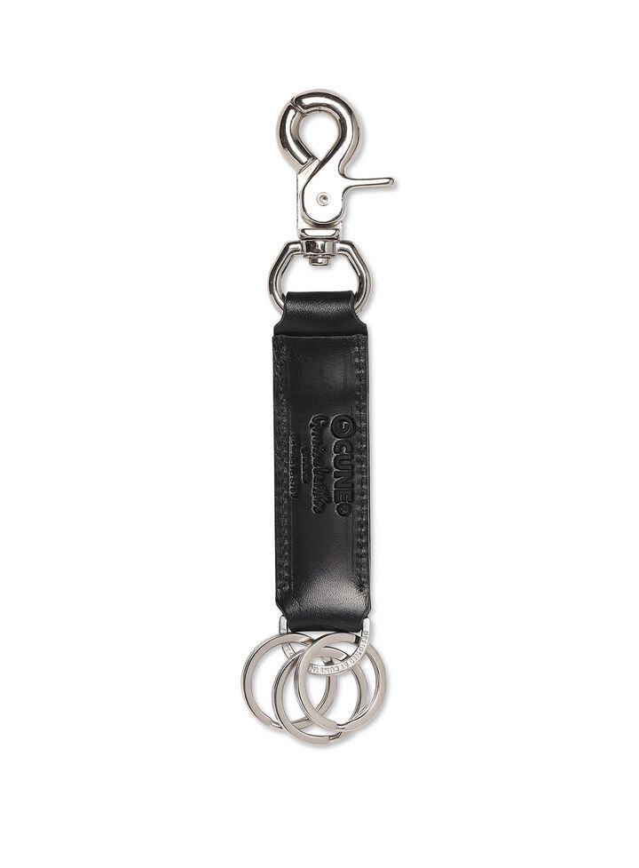 Leather Studs Keychain U3,, medium