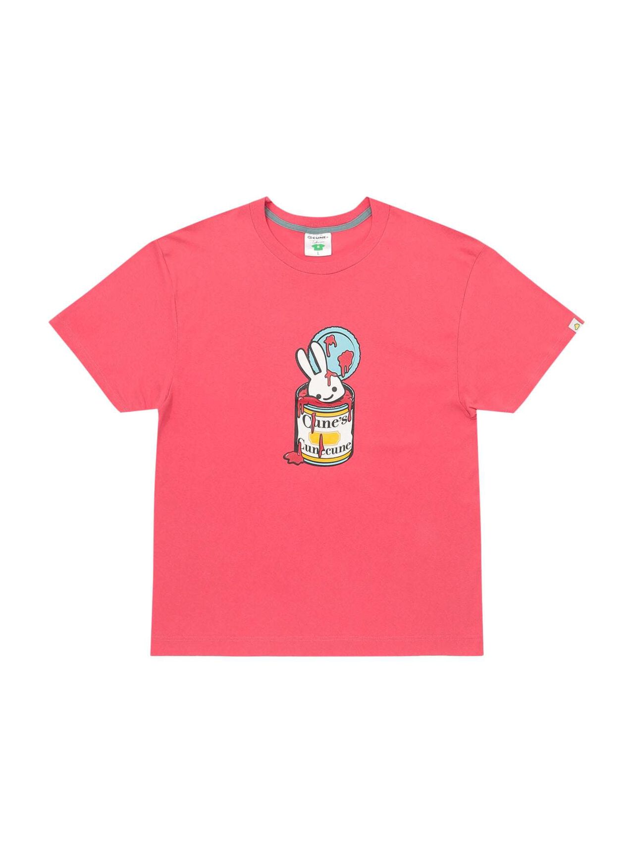 S/S Tee Can,WHITE, large image number 1
