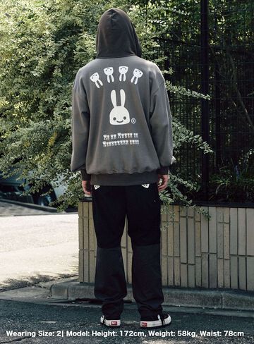 Layered Hoodie,C.GRAY, small image number 7