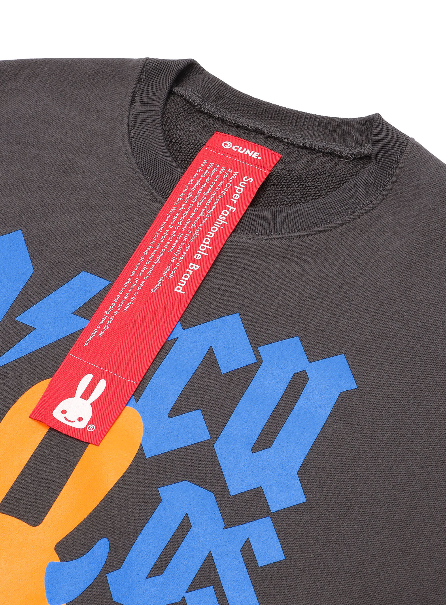 30th ANNIV heavyweight big crew neck sweatshirt Beer remix