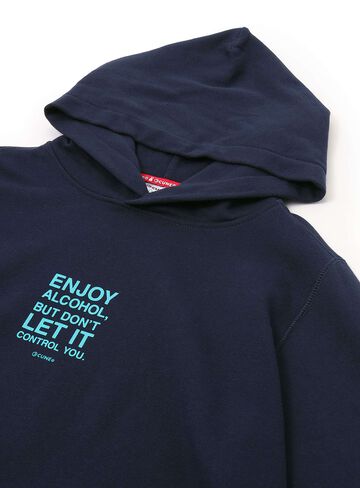 CUNE PULL PARKA Skull Beer,BLACK, small image number 2