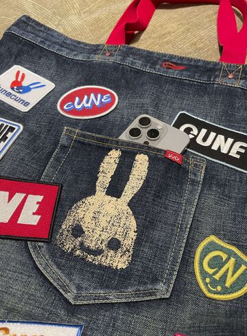 Denim Bag - Large with Patch,L, small image number 9