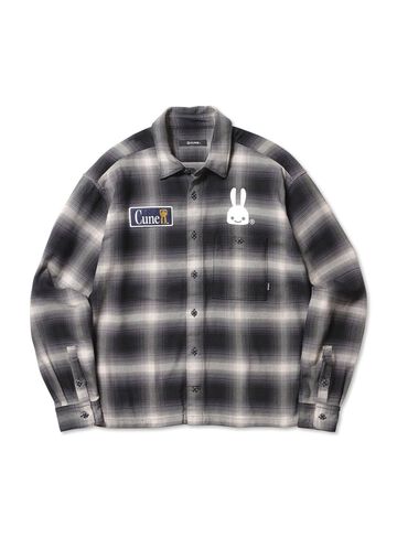 Ombre Check Cotton Shirt,, small image number 1