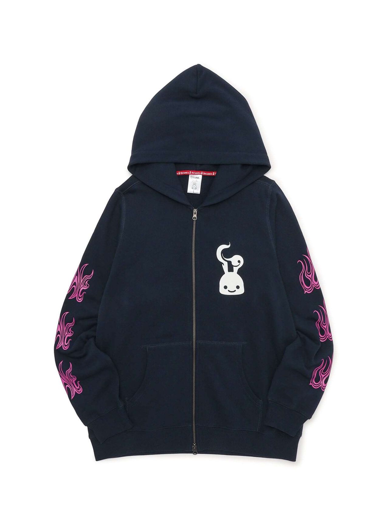 CUNE Zip Parka - Flames,BLACK, large image number 9