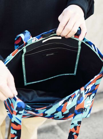 CUNE Toxic Camo Tote Bag,MULTI, small image number 6