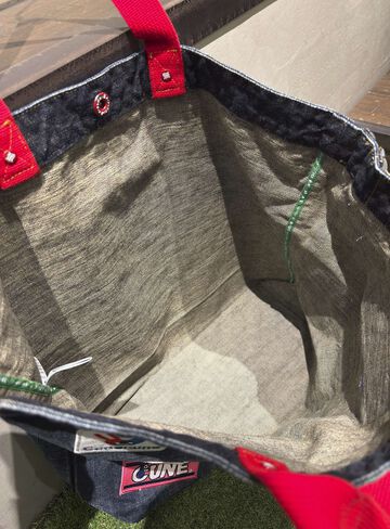 Denim Bag - Large with Patch,L, small image number 7