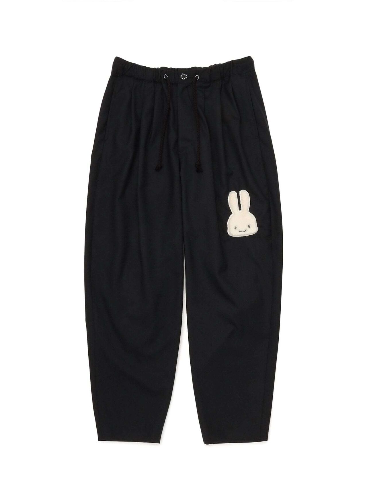 Wool Gabardine Wide Slacks,, large image number 0