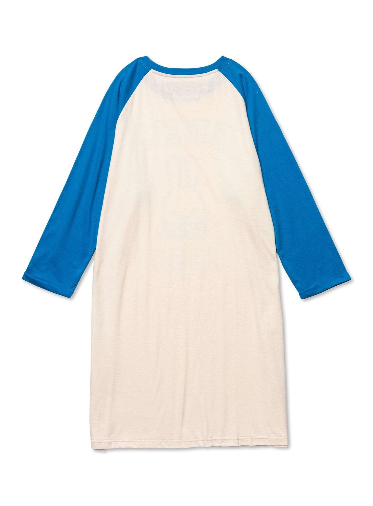Raglan Dress,BLUE, large image number 1