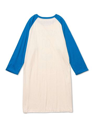 Raglan Dress,BLUE, small image number 1