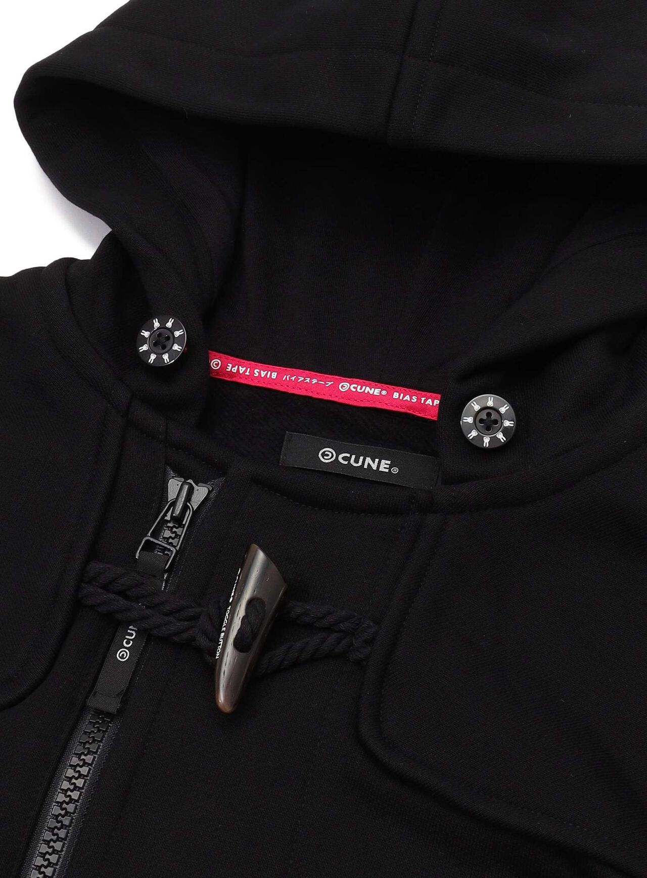 Hybrid Fleece Duffle Coat,, large image number 3