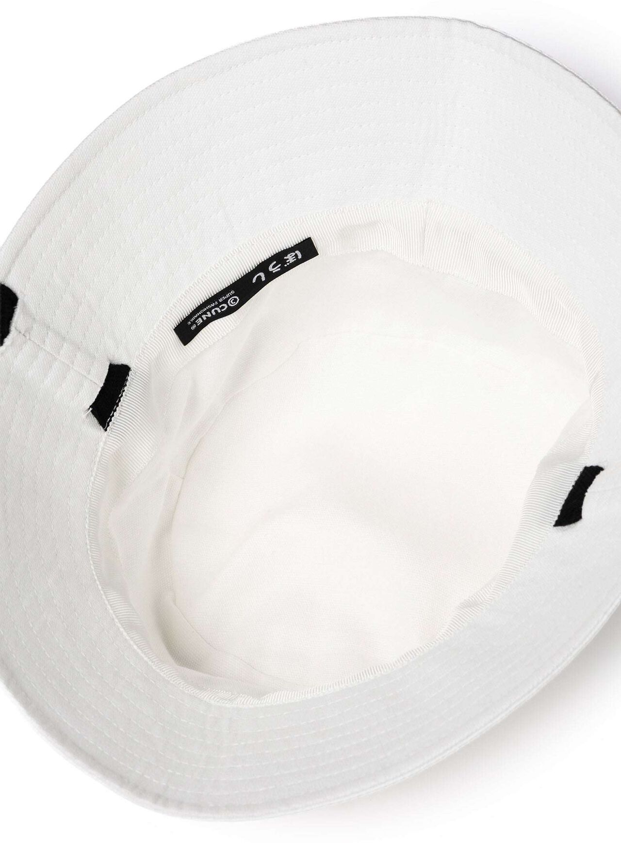 Bucket Hat with Tape Strap,WHITE, large image number 6