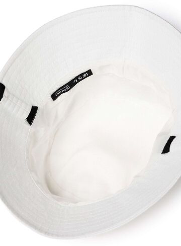 Bucket Hat with Tape Strap,WHITE, small image number 6