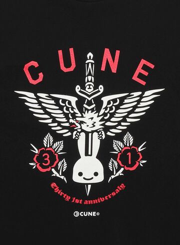 31st ANNIV T-SHIRTS Eagle,BLACK, small image number 4
