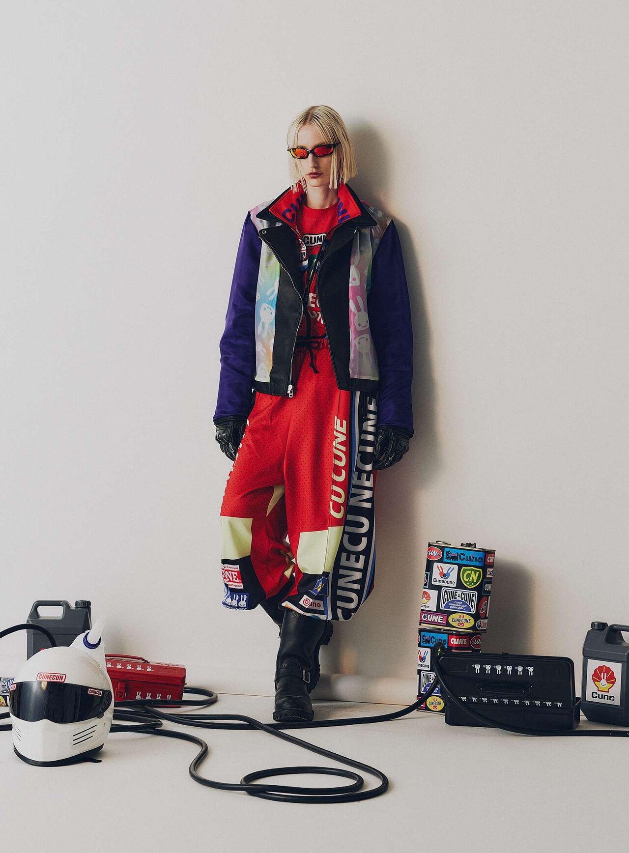 Racing suit track pants,, large image number 5