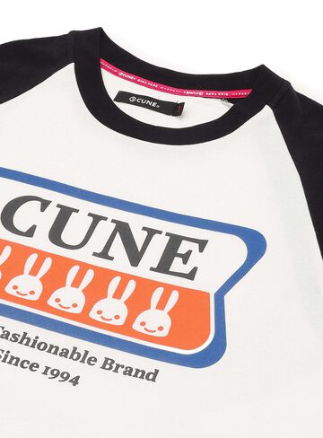 Dog and Human Raglan T-Shirt U5,WHITE, small image number 2