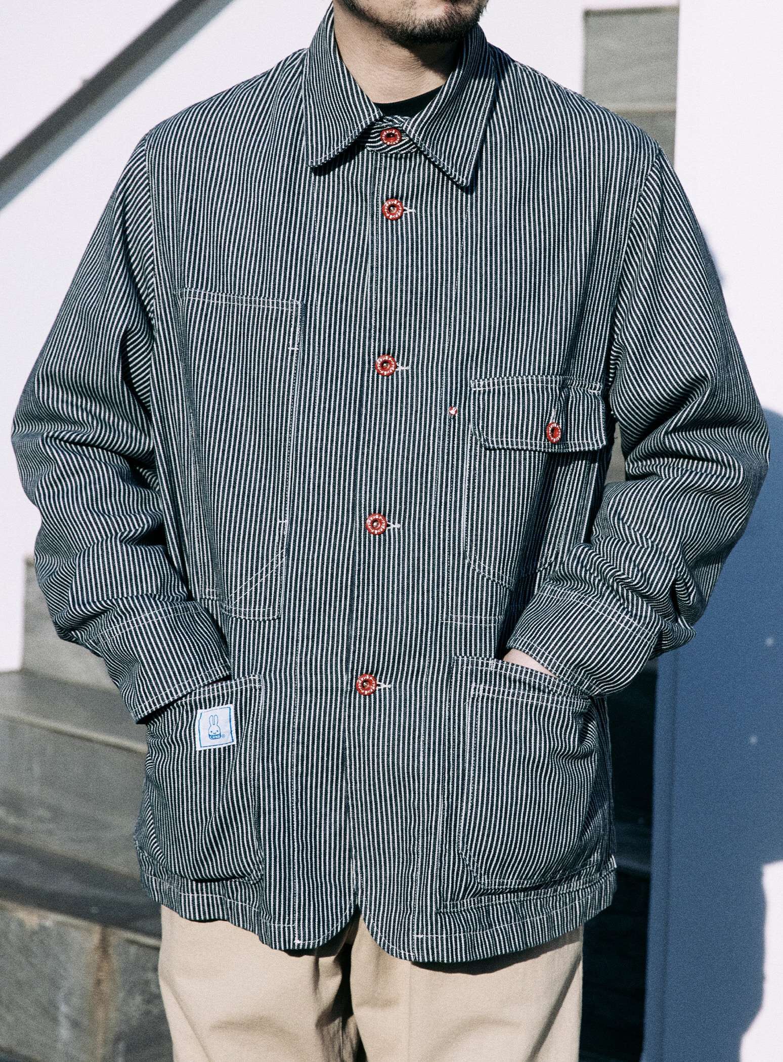CUNE RELAX WORK WEAR＞ Coverall hickory