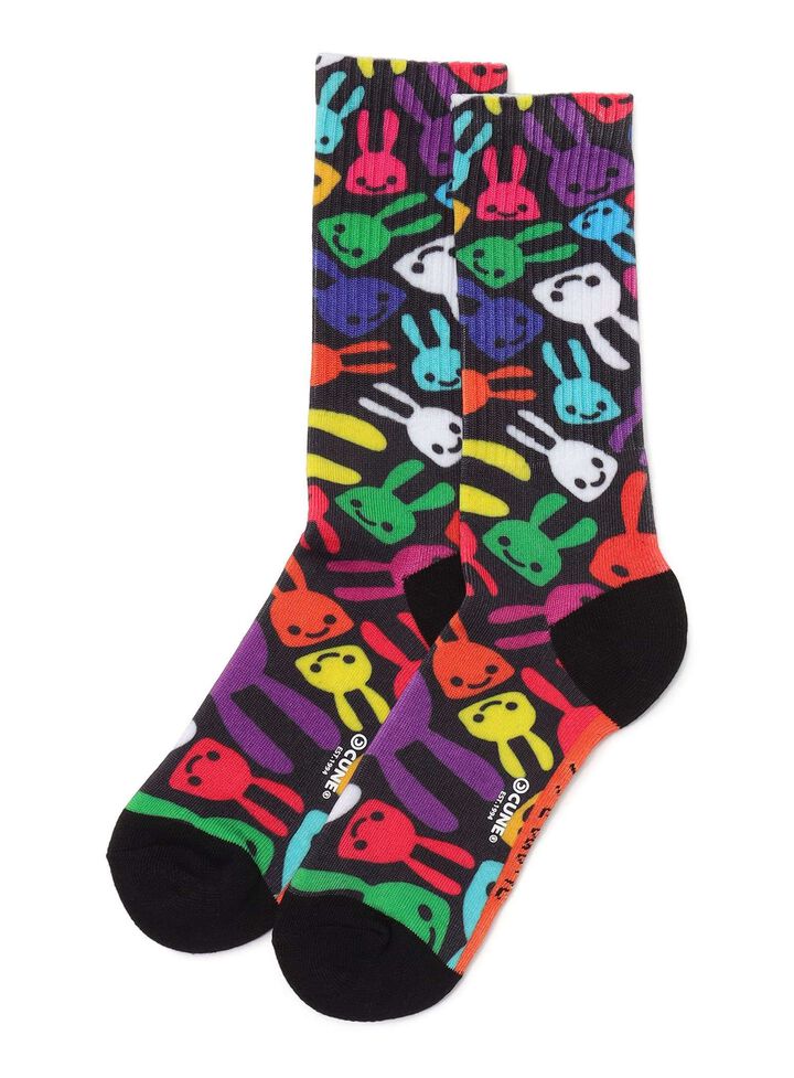 Printed Socks,, medium